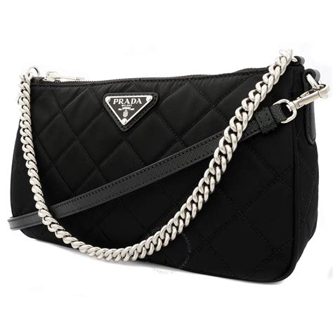 prada nylon chain crossbody